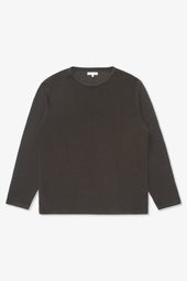 DOUBLE KNIT SWEATER - BLACK MUSHROOM