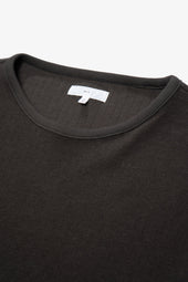 DOUBLE KNIT SWEATER - BLACK MUSHROOM