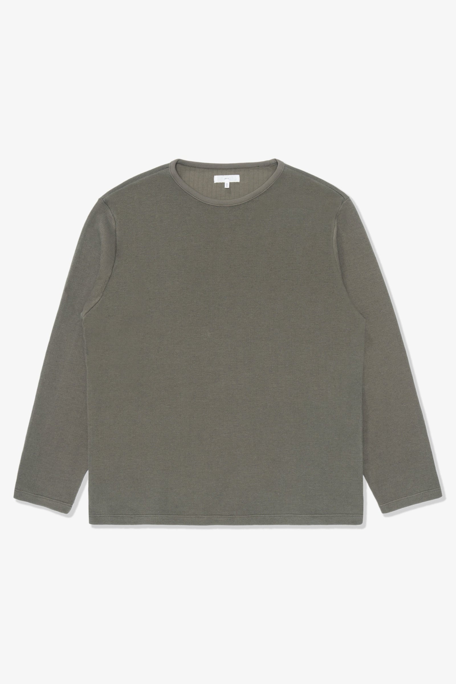 DOUBLE KNIT SWEATER - DARK KELP