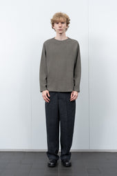 Double Knit Sweater Dark Kelp
