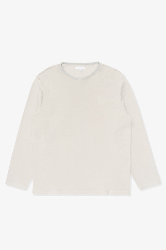 DOUBLE KNIT SWEATER - OAK GREY