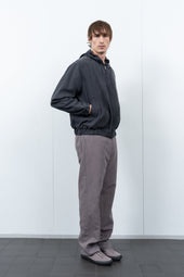 LW - C x KAPTAIN SUNSHINE SILK ZIP JACKET - NAVY
