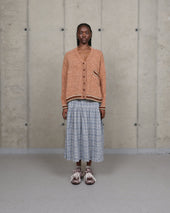Bulb Cardigan Twisted Pink