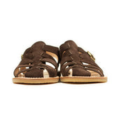 Exclusive Jerome Sandals In Brown Suede With Gum Sole