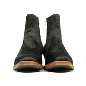 Clint Side Zip Boots Hair On Calf