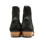 Clint Side Zip Boots Hair On Calf