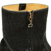 Clint Side Zip Boots Hair On Calf