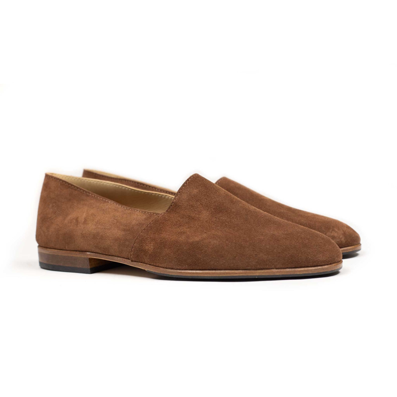 Maury Slippers In Calf Suede