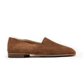 Maury Slippers In Calf Suede
