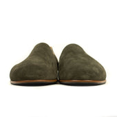 Exclusive Maury Slippers In Verdigris Suede