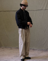 Strapped Pleated Chino Pima Cotton