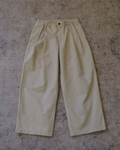 Strapped Pleated Chino Pima Cotton