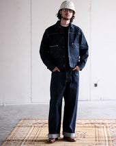 'Work Blue' - Selvedge Raw Denim Type-II Jacket