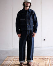 Work Blue Selvedge Raw Denim Type Ii Jacket