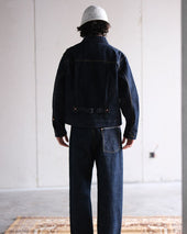 Work Blue Selvedge Raw Denim Type Ii Jacket