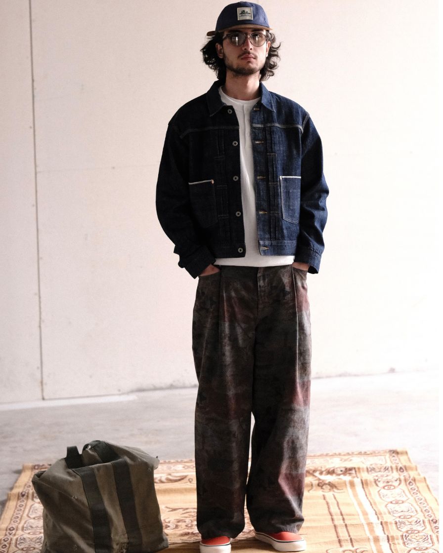 Slubby Raw Selvedge Denim Type Ii Jacket