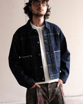 Slubby Raw Selvedge Denim Type Ii Jacket