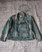 Distressed Biker Jacket