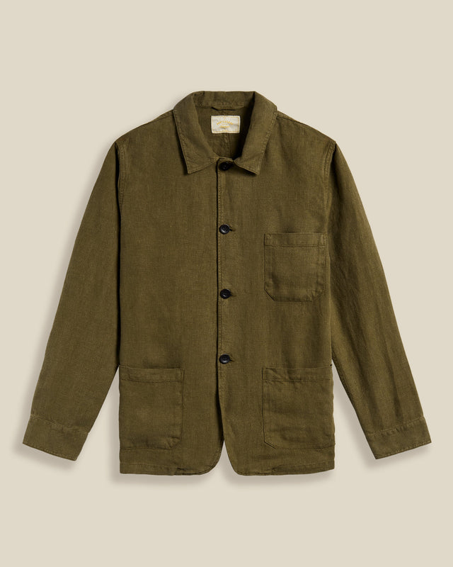 LABURA LINEN - OLIVE