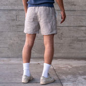 Laidback Short Oyster Albini Linen