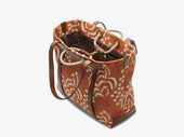 M S Lakeside Palm Jacquard Cuoio