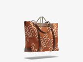 M S Lakeside Palm Jacquard Cuoio