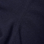 Superfine lambswool crew neck in navy