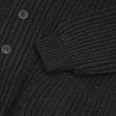 Superfine Lambswool Shawl Collar Cardigan In