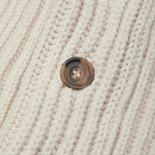 Superfine Lambswool Shawl Collar Cardigan In