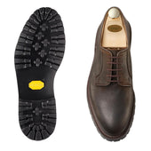 Lanark 3 Dark Brown Rough Out Suede
