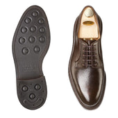 Lanark 5 Dark Brown Hatch Grain Cordovan