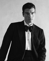 Large Bow Tie Satin