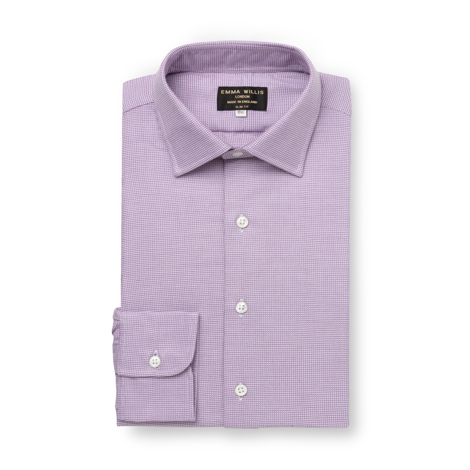 Houndstooth Check Flanello Shirt