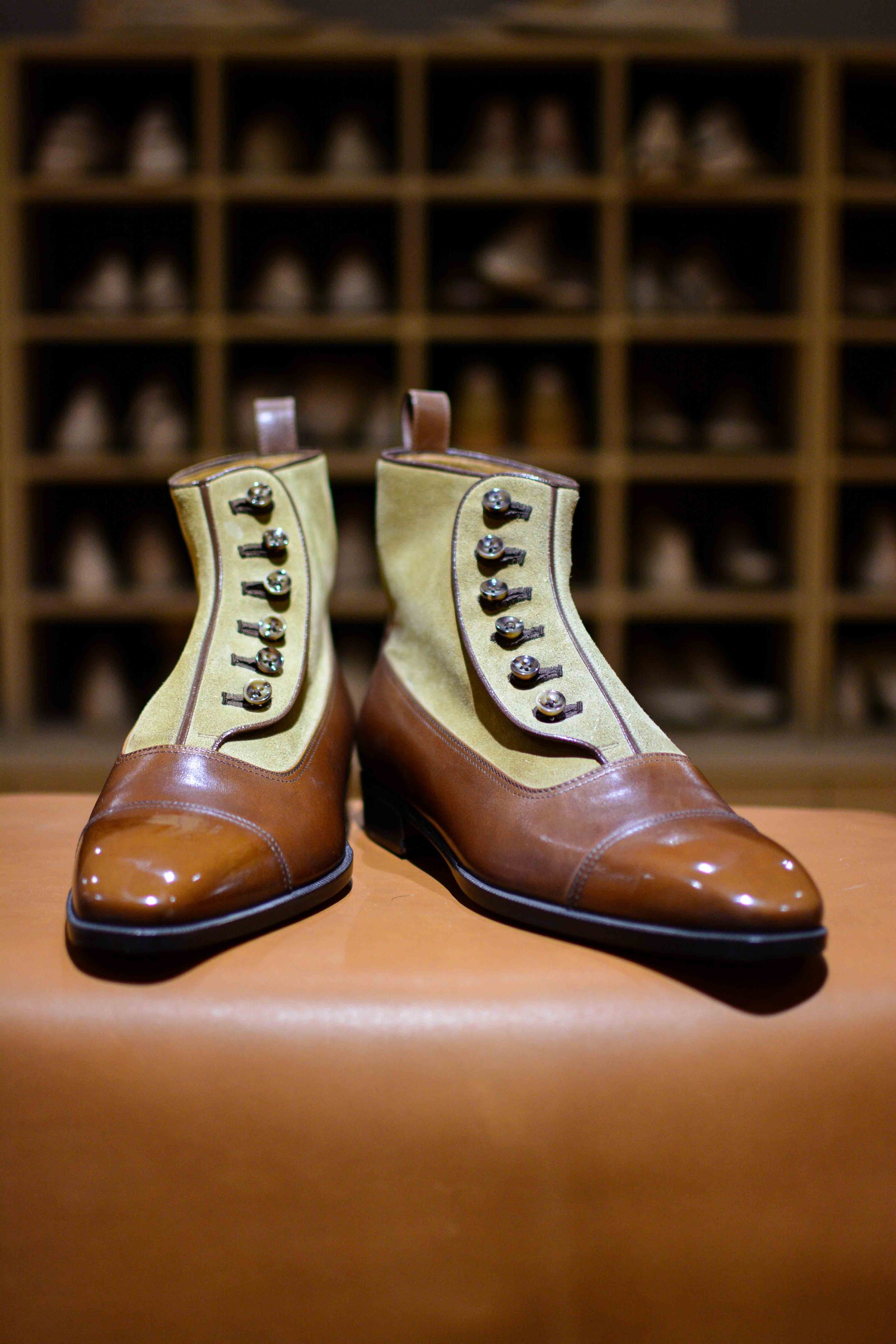 Lawrence La Bottine Boutons Le Soulier De Dandy