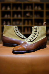Lawrence La Bottine Boutons Le Soulier De Dandy