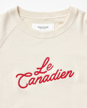 Le Canadien Sweatshirt Natural Mens