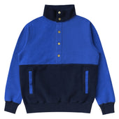 Reverse Fleece Pullover Royal Navy - Unisex
