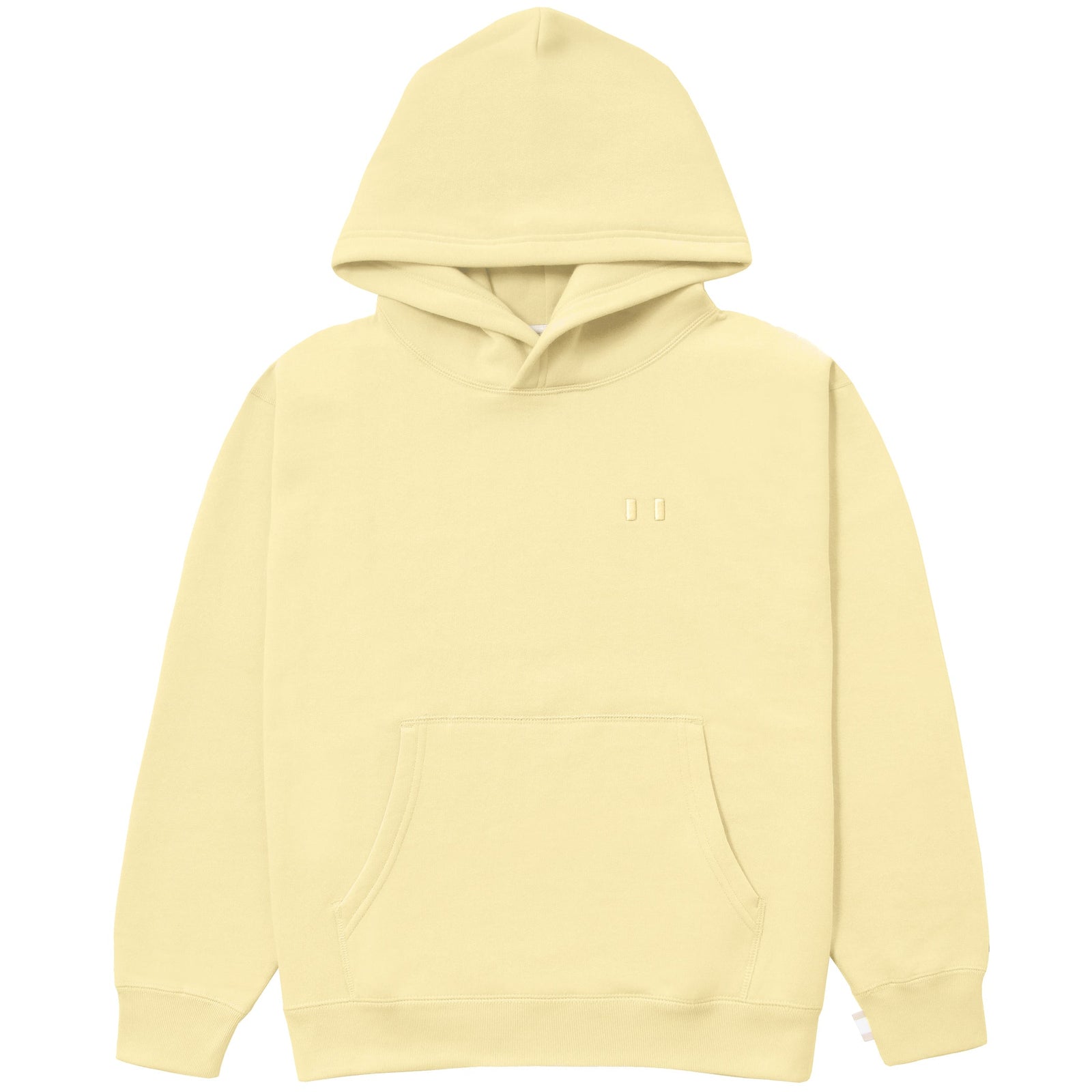 Flag Fleece Hoodie Butter Unisex
