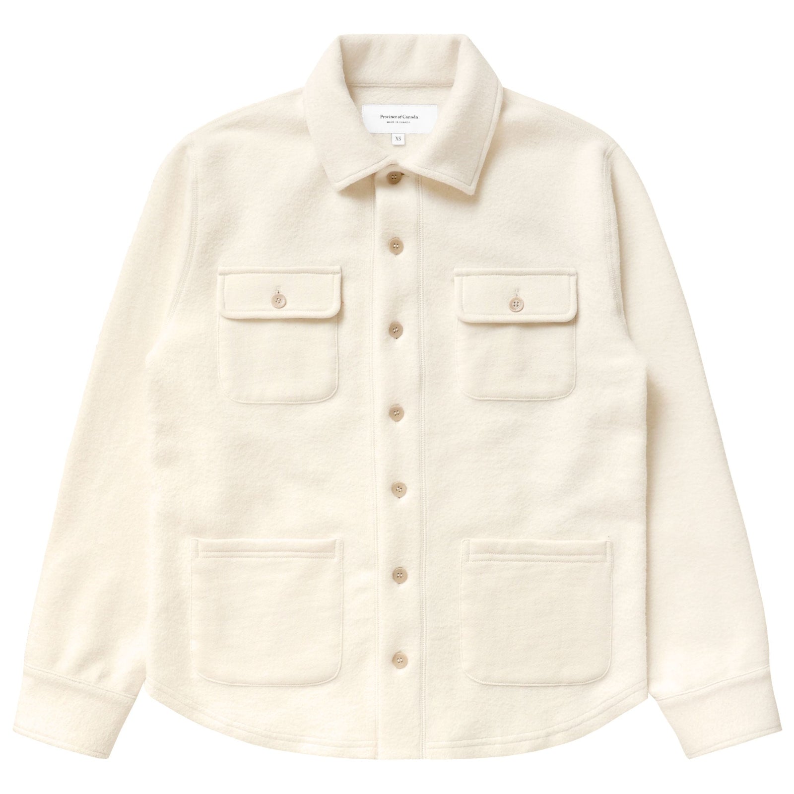 Reverse Fleece Overshirt Unisex