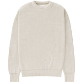 Cotton Knit Sweater Ecru - Unisex