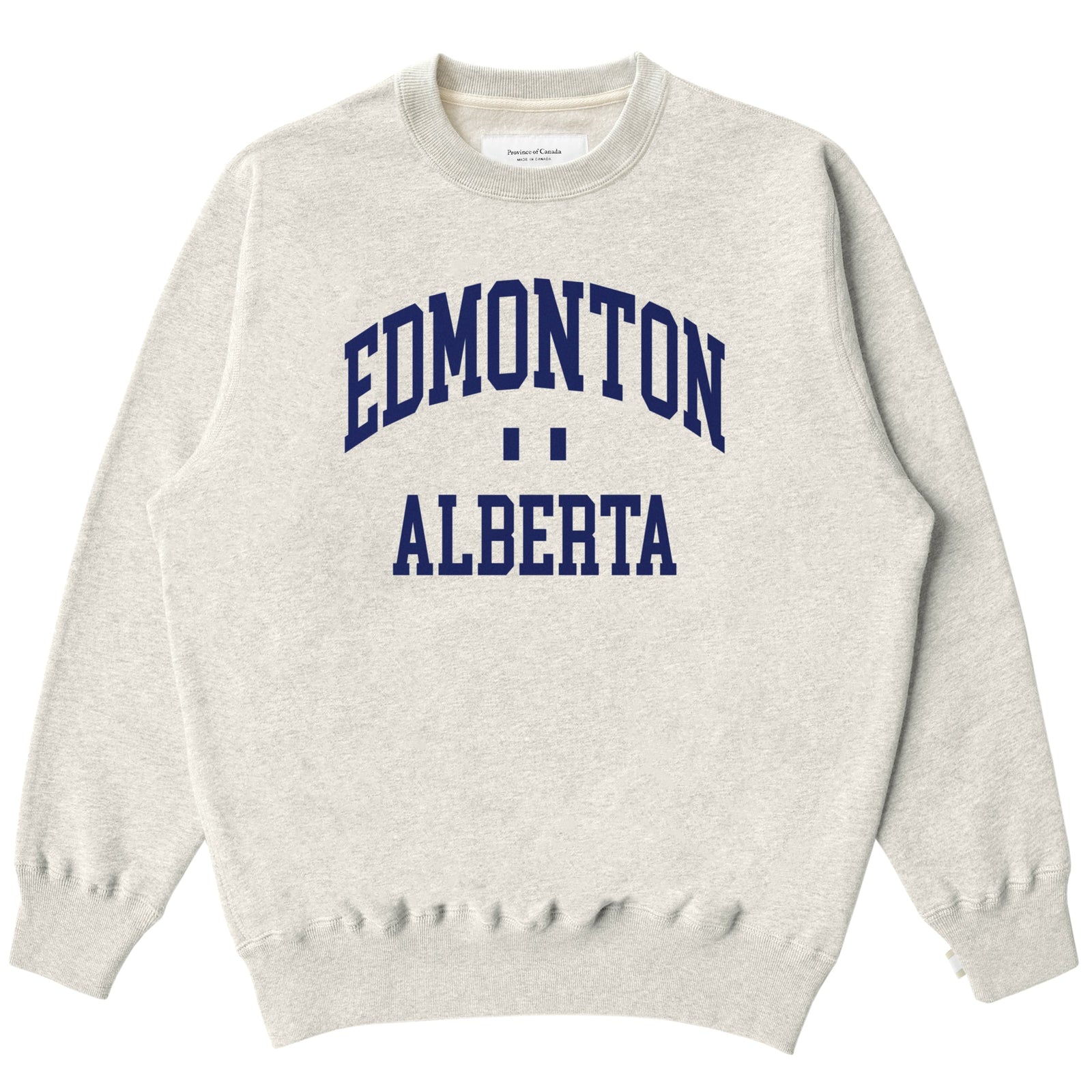 Edmonton Fleece Sweatshirt Eggshell Unisex