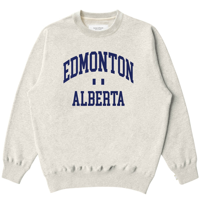 Edmonton Fleece Sweatshirt Eggshell - Unisex