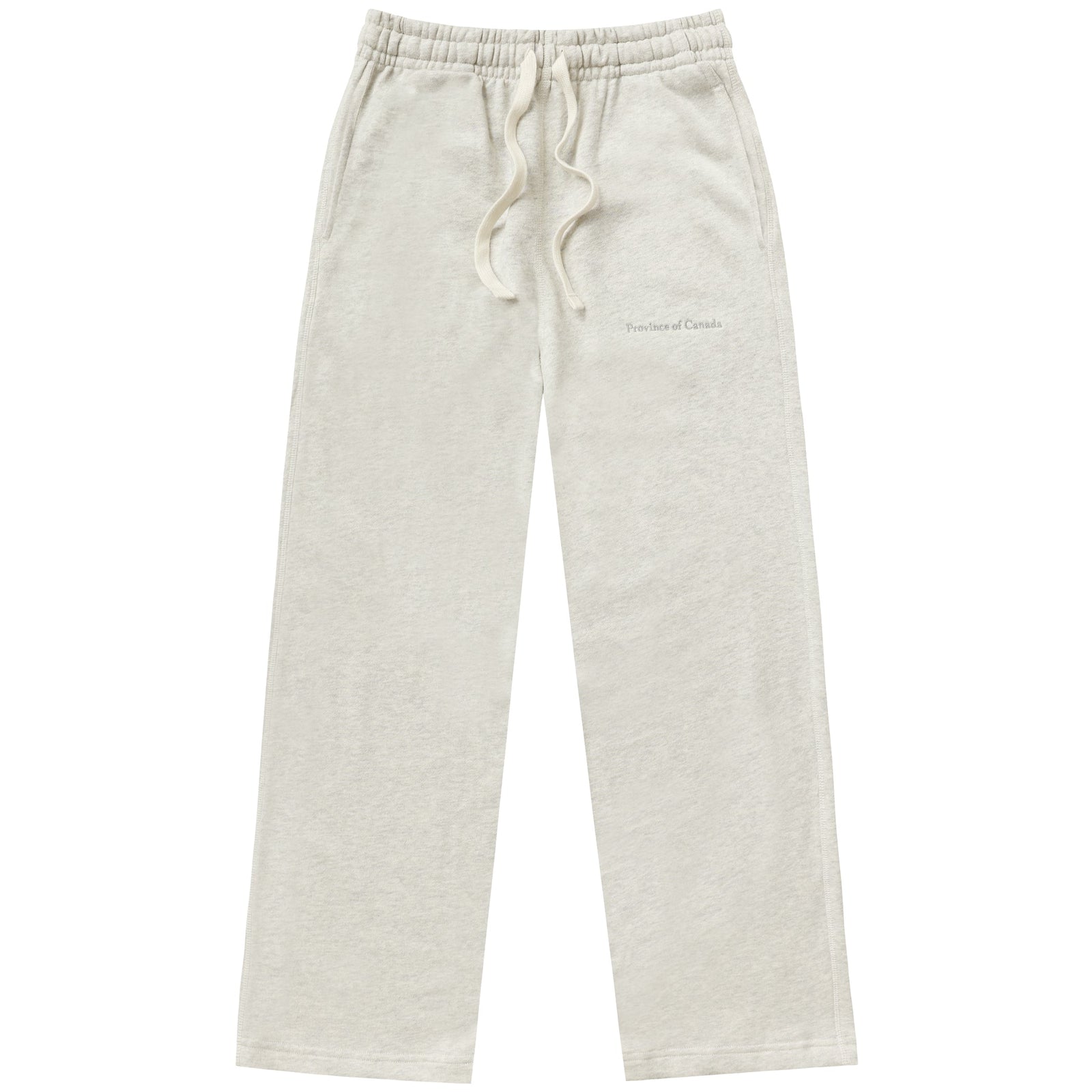Wide Leg French Terry Sweatpant Eggshell Unisex