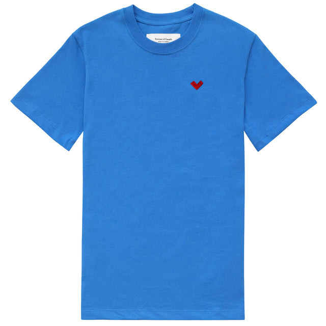 Heart Tee Super Blue - Unisex