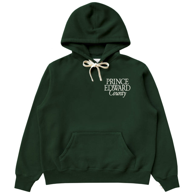 Prince Edward County Fleece Hoodie Forest - Unisex