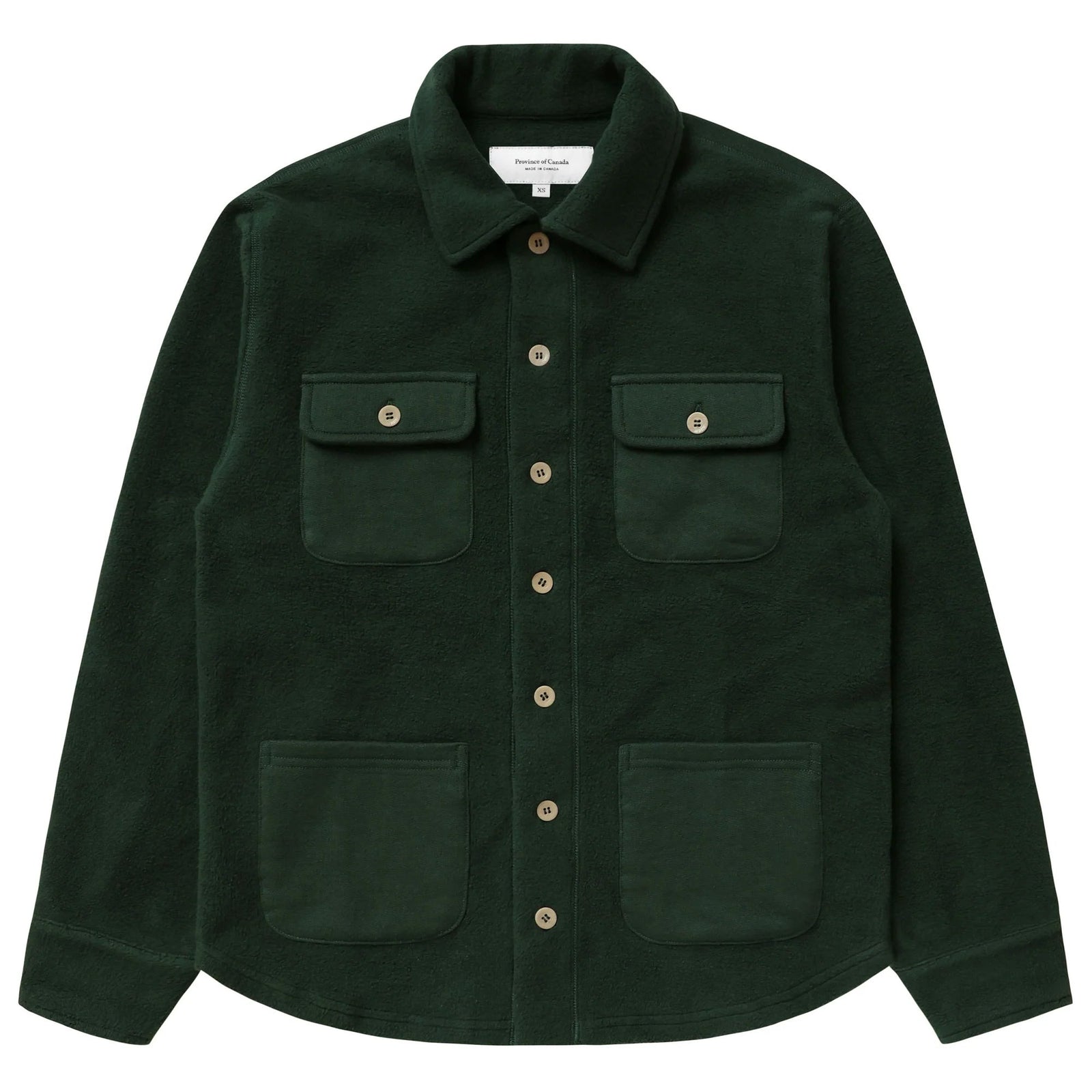 Reverse Fleece Overshirt Unisex