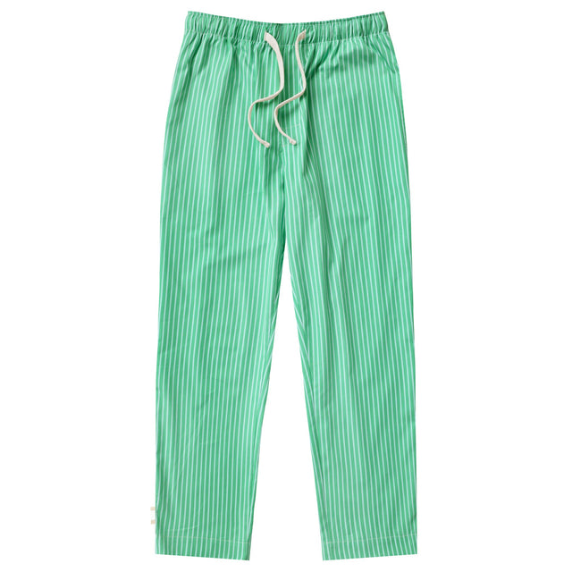 Pyjama Pant Green Stripe - Unisex