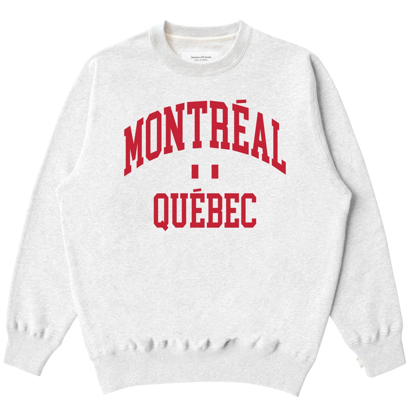 Montreal Fleece Sweatshirt Cloud Unisex