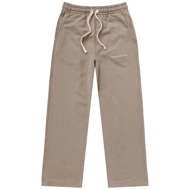 Wide Leg French Terry Sweatpant Mocha - Unisex