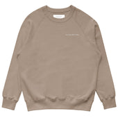 French Terry Sweatshirt Mocha - Unisex